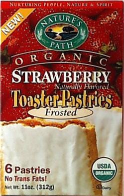 Nature's Path Toaster Pastries Strawberry Frosted Organic - 12 x 11 ozs.