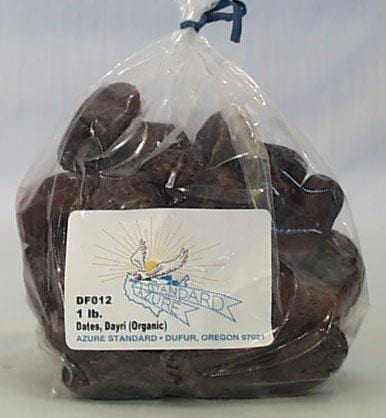 Bulk Dayri Dates Organic - 1 lb.