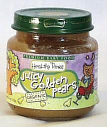 Healthy Times Juicy Golden Pears Organic - 12 x 4 ozs.