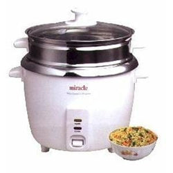 Miracle Exclusives Rice Cooker, Stainless Steel - 1 Unit