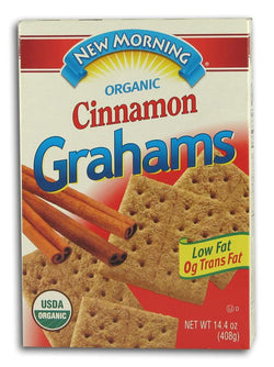 New Morning Cinnamon Grahams Organic - 16 ozs.
