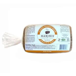Maninis Gluten Free Miracolo Pane Classic Peasant Bread, Gluten Free - 6 x 14 ozs.