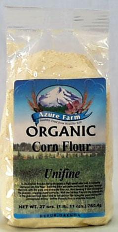 Azure Farm Corn Flour (Unifine) Organic - 27 ozs.