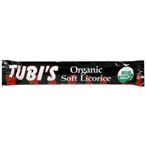 Tubi's Black Licorice Bar, Organic - 3 x 1 oz.