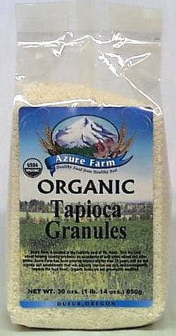 Azure Farm Tapioca Granules Organic - 4 x 30 ozs.