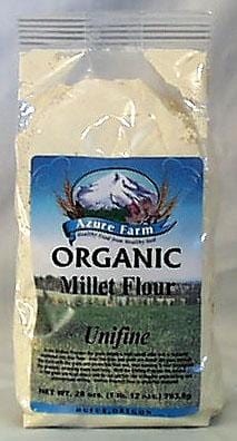 Azure Farm Millet Flour (Unifine) Organic - 28 ozs.