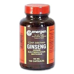 Energen Siberian Ginseng - 100 caps