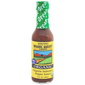 Organic Harvest Foods Chipotle Habanero Pepper Sauce, Organic, Gluten Free - 5 ozs.