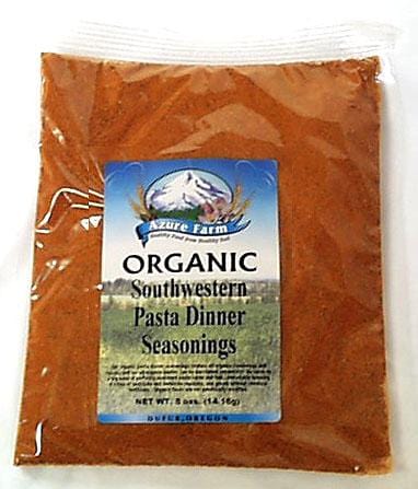 Azure Farm Southwestern Pasta Dinner Seasoning Organic - 8 ozs.