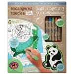 Endangered Species Bath Time Bath Coloring Scenes -