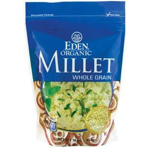 Eden Foods Millet, Organic, Gluten Free - 12 x 16 ozs.