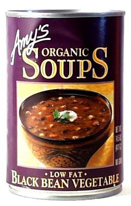 Amy's Black Bean Vegetable Soup Organic - 12 x 14.5 ozs.