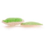 Full Circle Flip Loofah Scrubber Sponge Natural 3 ct