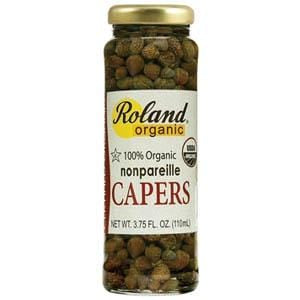 Roland Foods Capers, Nonpareilles, Organic - 3.75 ozs.