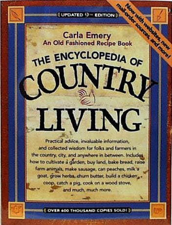 Books An Encyclopedia of Country Living - 1 book