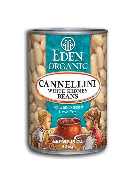 Eden Foods Cannellini (white kidney) Beans Organic - 12 x 15 ozs.