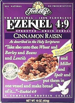 Food For Life Ezekiel Cereal Cinnamon Raisin Organic - 6 x 16 ozs.