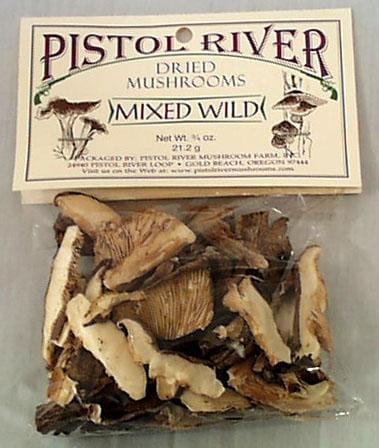 Pistol River Mixed Wild Mushrooms Dried - 12 x 0.75 ozs.
