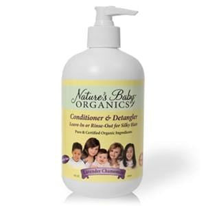 Nature's Baby Organics Conditioner Detangler, Lavender Chamomile - 16 ozs.