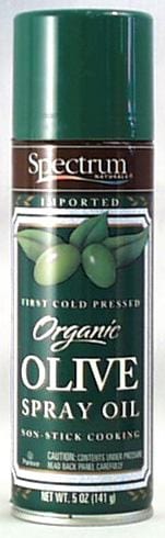 Spectrum Extra Virgin Olive Spray Oil Organic - 6 x 5 ozs.