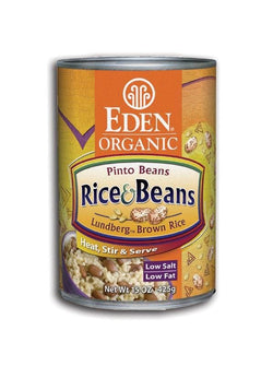 Eden Foods Rice and Pinto Beans Organic - 15 ozs.