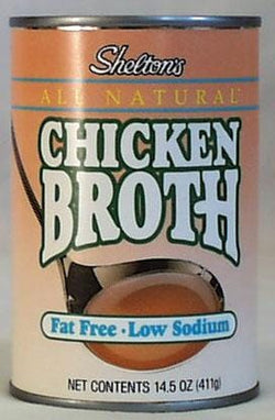 Shelton Chicken Broth Low Salt - 14 ozs.