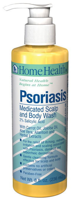 Home Health Psoriasil Medicated Body Wash - 8 ozs.