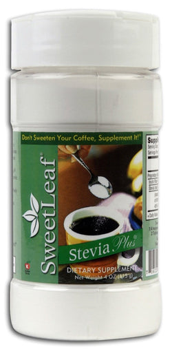 Sweet Leaf Stevia Plus Powder (Shaker) - 4 ozs.