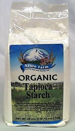 Azure Farm Tapioca Starch Organic - 4 x 28 ozs.