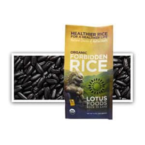 Lotus Foods Forbidden Rice, Organic - 6 x 15 oz