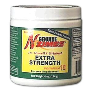 Enzymes Inc. Genuine N-Zimes Original Formula Extra Strength Powder - 4 ozs.