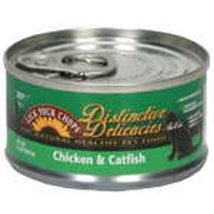 Lick Your Chops Cat Food, Canned, Chicken & Catfish - 3 ozs.