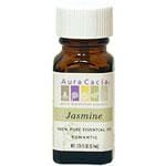 Aura Cacia Jasmine Absolute Essential Oil 1/8 oz. bottle