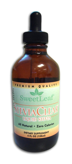 Sweet Leaf Stevia Extract Clear Liquid - 4 ozs.