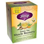 Yogi Tea Green Tea (contains caffeine) Muscle Recovery 16 ct