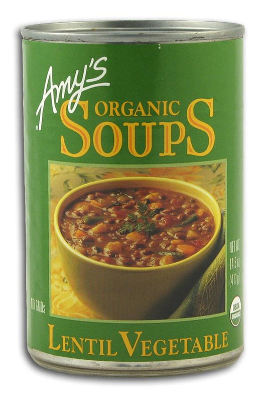 Amy's Lentil Vegetable Soup Organic - 14.5 ozs.