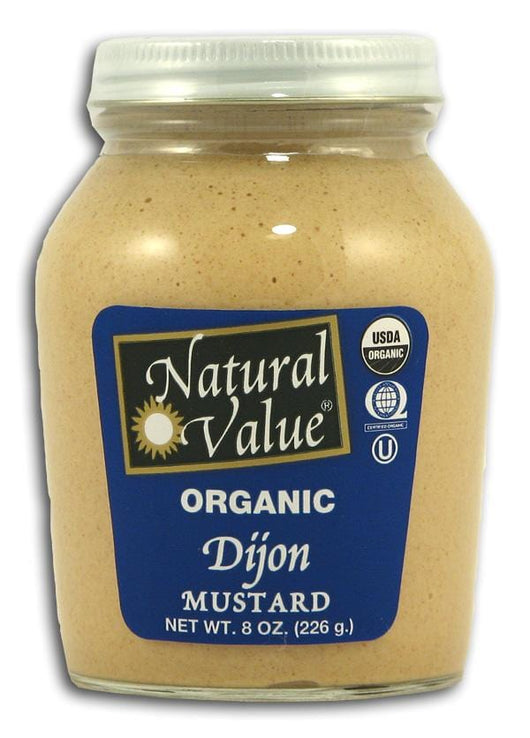 Natural Value Dijon Mustard Organic - 12 x 8 ozs.