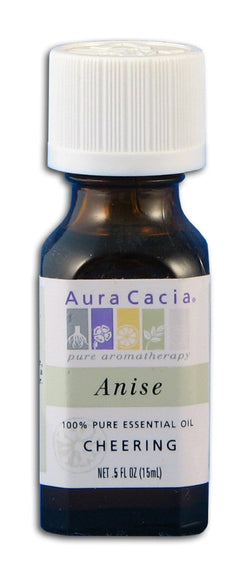 Aura Cacia Anise Oil 100% Pure - 0.5 oz.