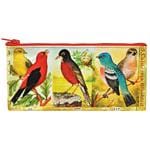 Blue Q Pencil Cases Birds 4 1/4