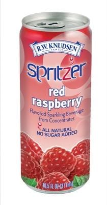 Knudsen Red Raspberry Spritzer - 4 x 10.5 ozs.