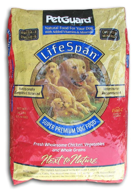PetGuard Dog Food Lifespan Fresh Chicken For All Ages - 38 lbs.