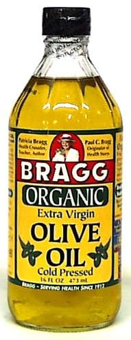 Bragg's Olive Oil Extra Virgin Organic - 12 x 16 ozs.