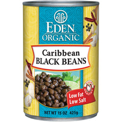 Eden Foods Caribbean Black Beans Organic - 15 ozs.