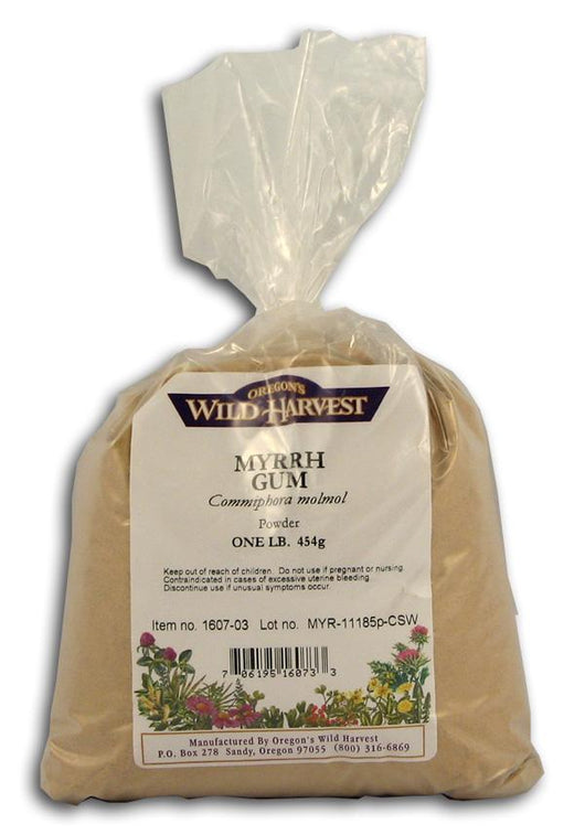 Oregon's Wild Harvest Myrrh Gum Powder - 1 lb.
