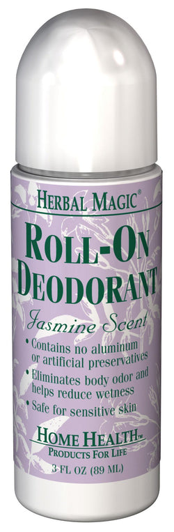 Home Health Herbal Magic Deodorant Jasmine Roll-on - 3 ozs.