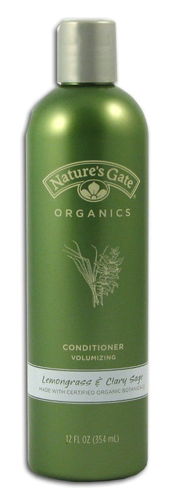 Nature's Gate Lemongrass & Clary Sage Conditioner Organic - 12 ozs.