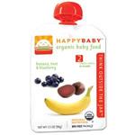 Happy Family Organic Baby Food Banana Beet & Blueberry Stage 2 (6+ mos) 3.5 oz