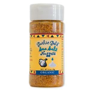 Garlic Gold Garlic Sea Salt Nuggets, Organic - 6 x 2.3 ozs.