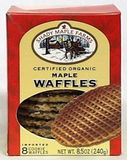 Shady Maple Farm Maple Waffles Organic - 8 x 8.5oz
