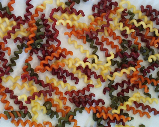 Azure Farm Corkscrews Rainbow Pasta Organic - 4 x 12 ozs.